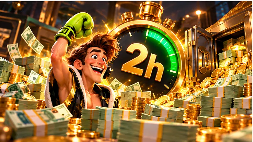 SlimKing champion celebrating a 2-hour payout